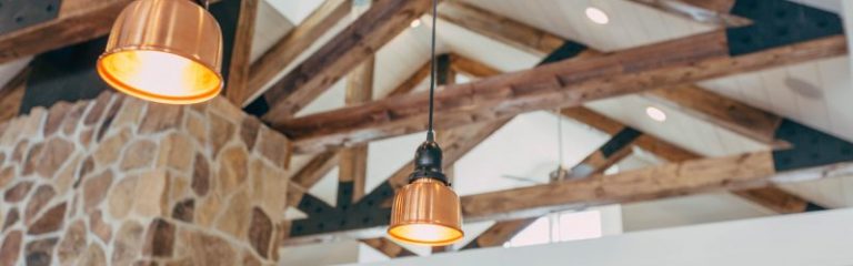pendant light copper